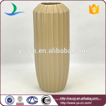 Vases de poterie décorés en grès à la mode YSv0046-03